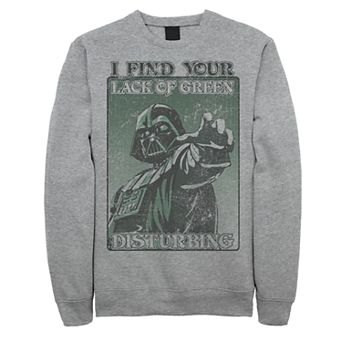 Men's Star Wars Darth Vader "Lack Of Green" Sweatshirt
