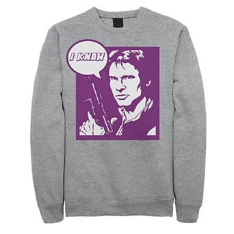 Men's Star Wars Han Solo "I Know" Sweatshirt