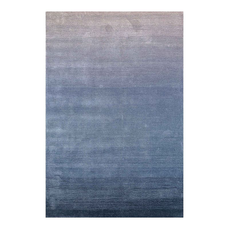 Liora Manne ARCA Ombre Wool Rug, Blue, 7.5X9.5 Ft