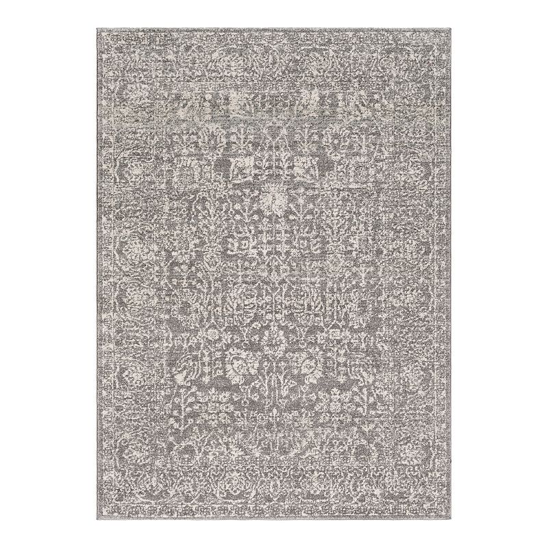 34002325 Decor 140 Sofia Abstract Rug, Grey, 5X7 Ft sku 34002325