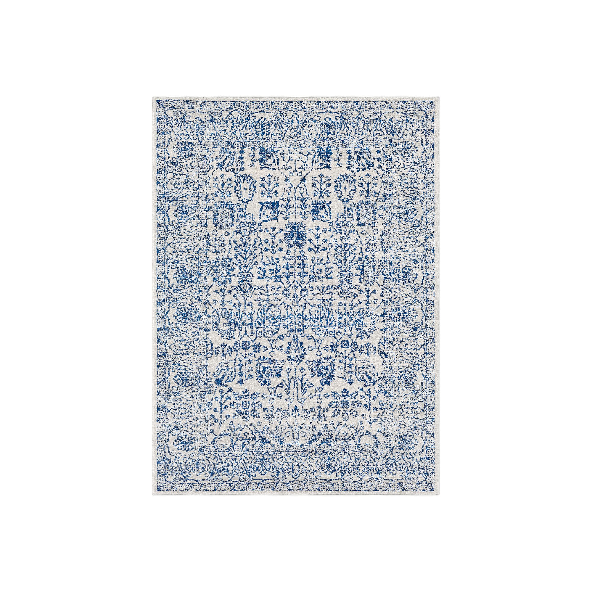Decor 140 Sofia Abstract Rug, Dark Blue