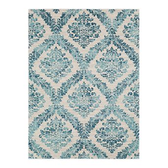 Decor 140 Astra Distressed Geometric Medallion Area Rug