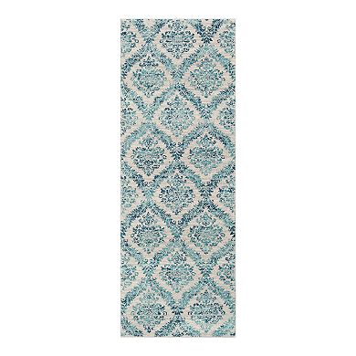 Decor 140 Astra Distressed Geometric Medallion Area Rug