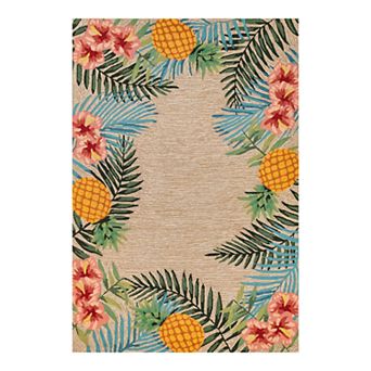Liora Manne Ravella Tropical Indoor Outdoor Rug