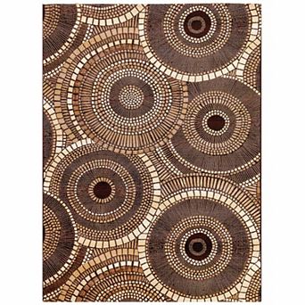 Liora Manne Marina Circles Indoor Outdoor Rug