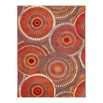 Liora Manne Marina Circles Indoor Outdoor Rug