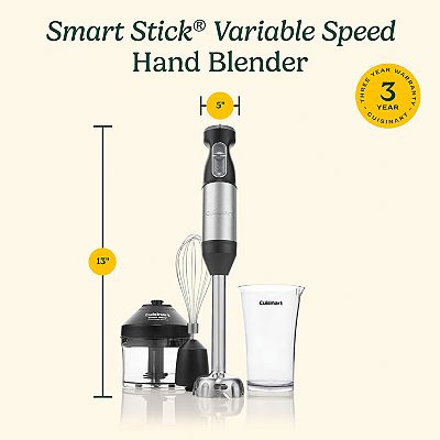 Cuisinart ブレンダー ブラック Cuisinart® Smart Stick® Variable Speed Hand Blender
