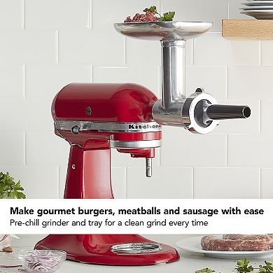 KitchenAid® Metal Food Grinder Attachment - KSMMGA