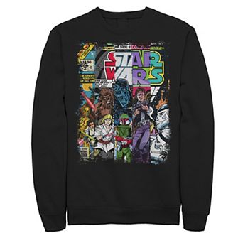 Men's Star Wars Comic Strip Sweatshirt