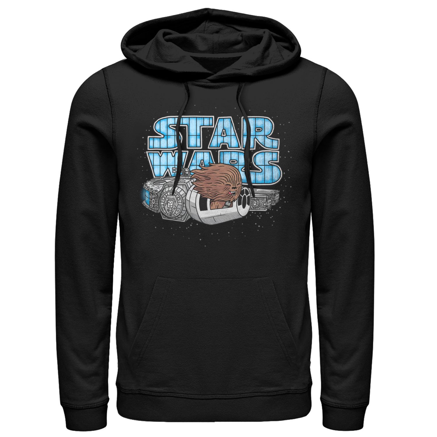 Star Wars The Rise Of Skywalker - Pullover Con Cappuccio Per Ragazzo, Blu, Taglia Media