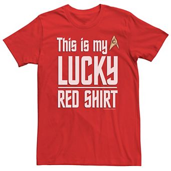 Men's Star Trek Lucky Red Tee