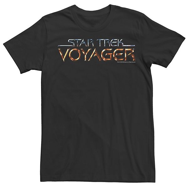 Men's Star Trek Voyager Logo Tee