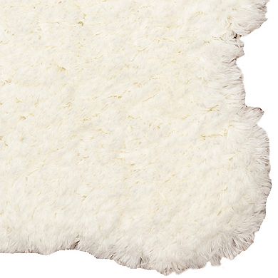 Linon Faux Lambskin Shag Rug - 3'6'' x 5'6''