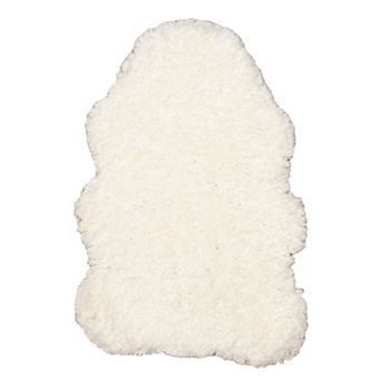 Linon Faux Lambskin Shag Rug - 3'6'' x 5'6''