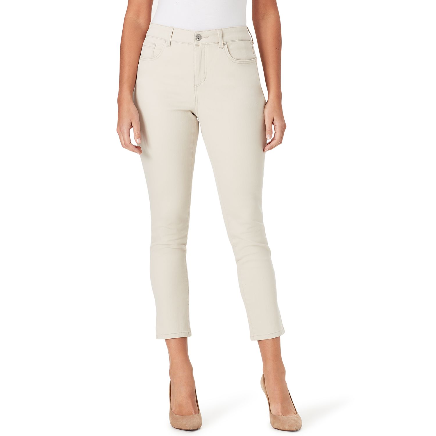 bandolino mandie slim crop jeans