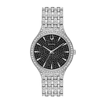 Bulova Women's Crystal Stainless Steel Watch - 96L273