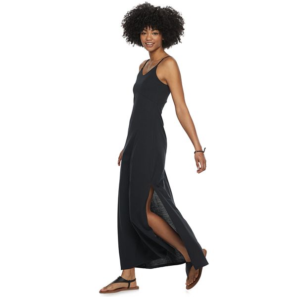 Kohls black maxi store dress