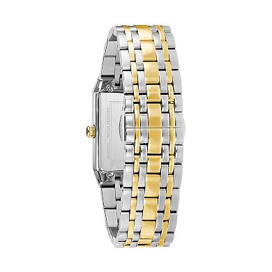 Bulova Men's Diamond Accent Two Tone Watch - 98D154