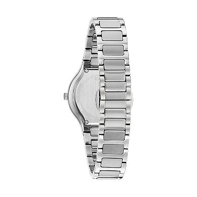 Bulova Women's Stainless Steel Diamond Watch - 96R231
