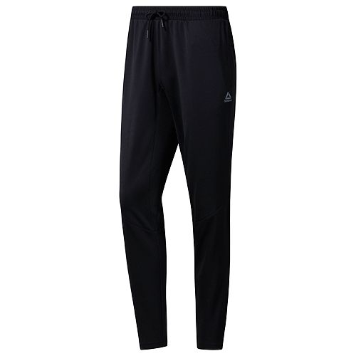 reebok black track pants