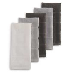 Patriotic Kohls Kitchen Towel White USA Flag 16.5”x 26”