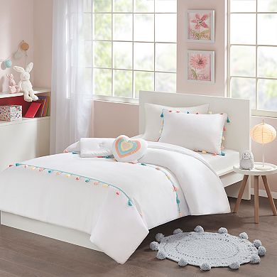 Intelligent Design Tanya Tassel Comforter Set