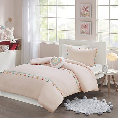 Intelligent Design Tanya Tassel Comforter Set