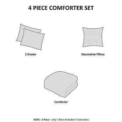 Intelligent Design Tanya Tassel Comforter Set