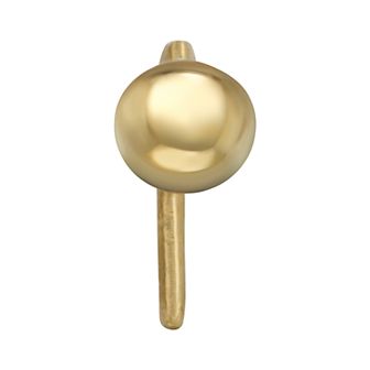 14K Gold Ball Nose Stud