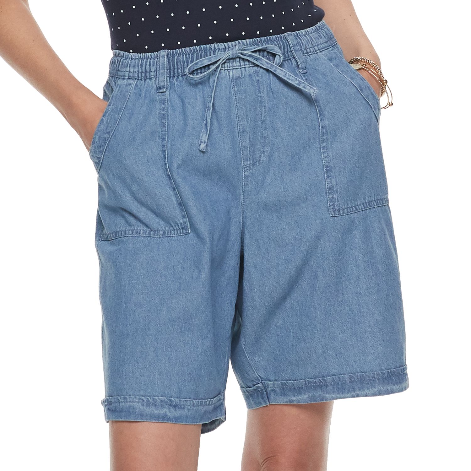 gloria vanderbilt casual shorts