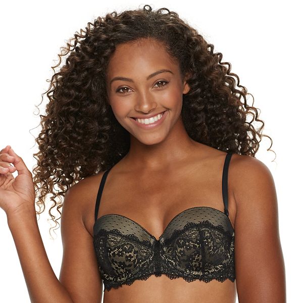 Juniors' SO® Lace Push-Up Convertible Multiway Bra CAN10351