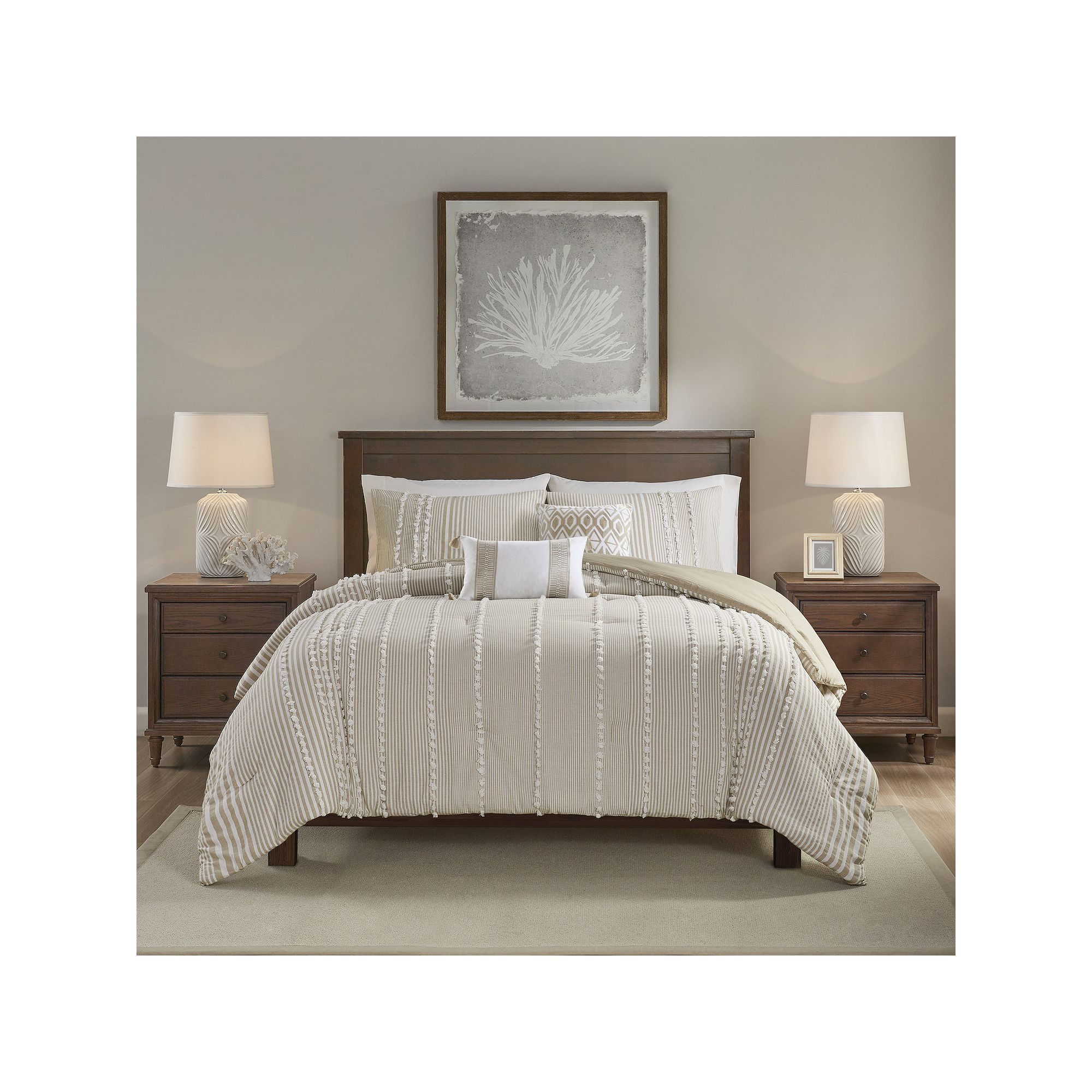 Harbor House Anslee Comforter Set, Brown