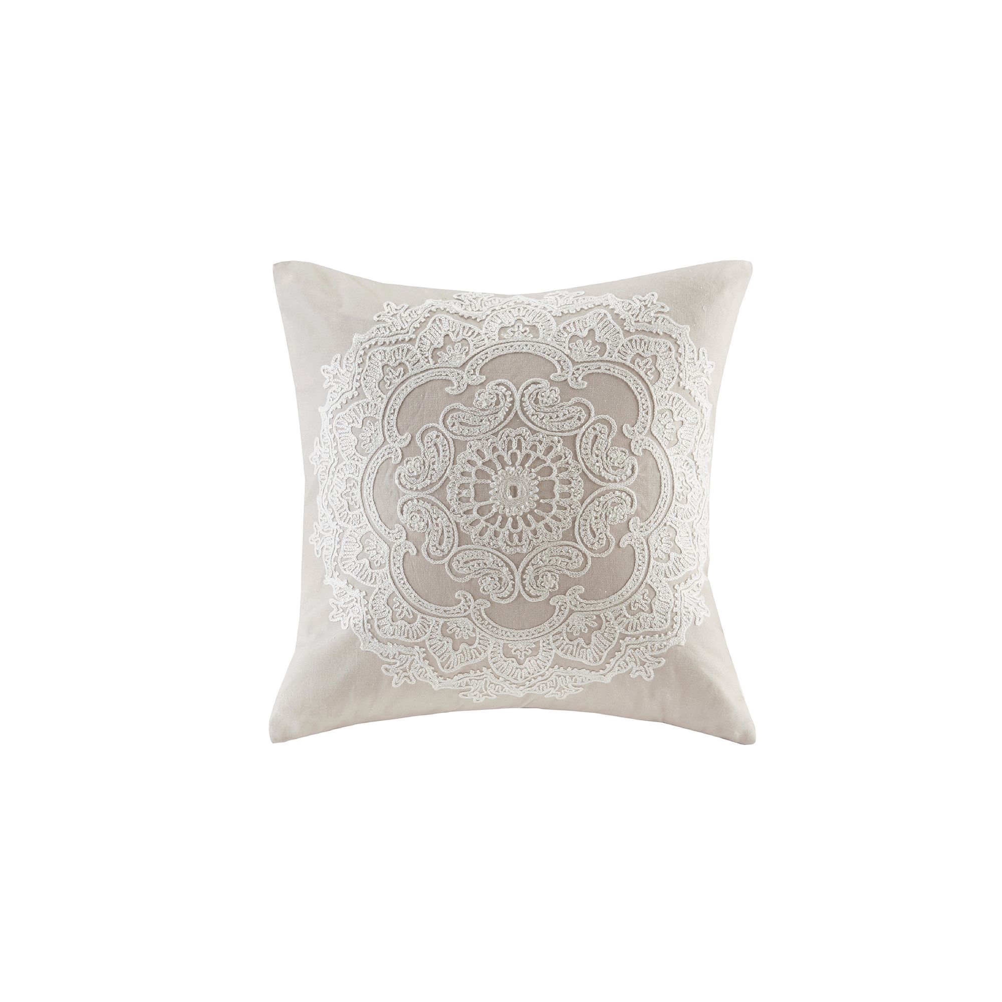Harbor House Suzanna Square Throw Pillow, Brown