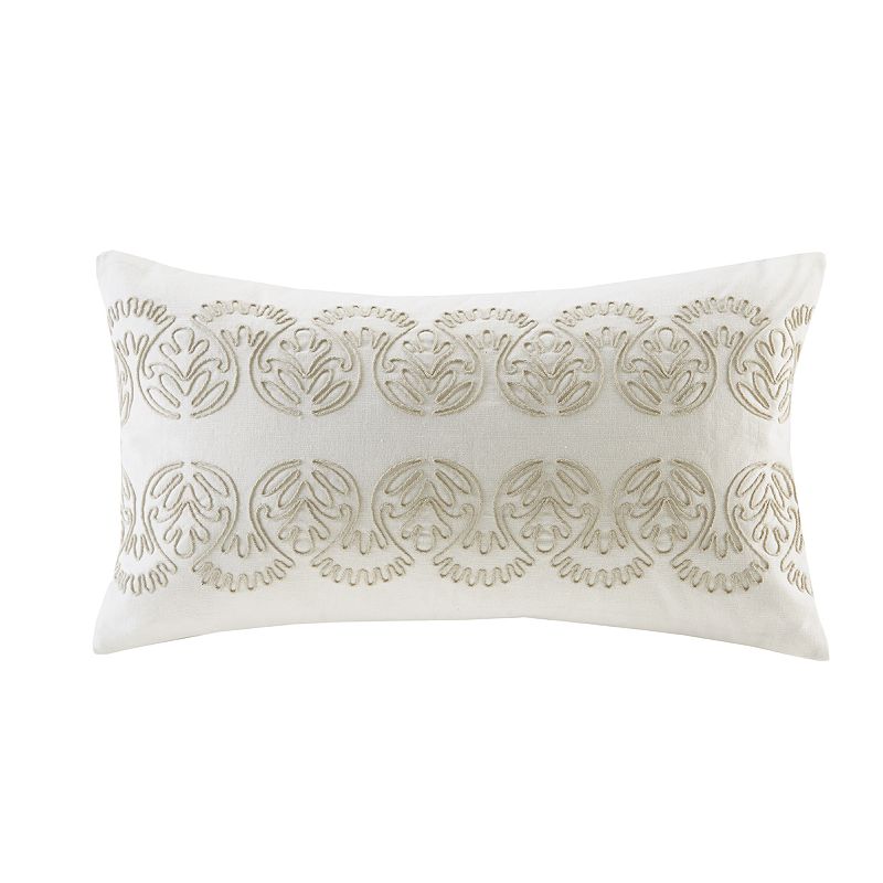 Harbor House Suzanna Oblong Throw Pillow, White, Fits All