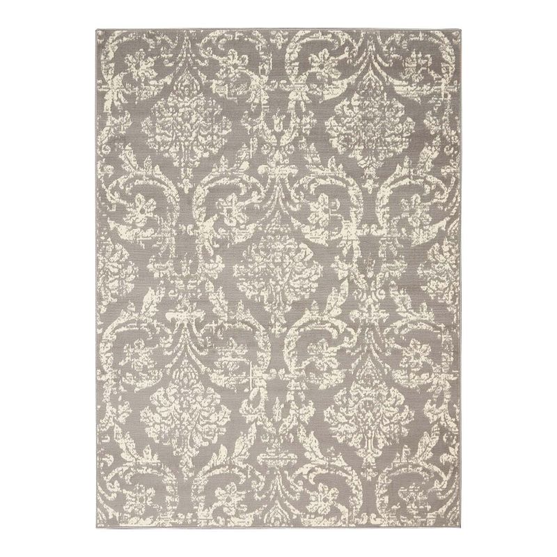 Nourison Jubilant Trinity Rug, Grey, 8Ft Rnd
