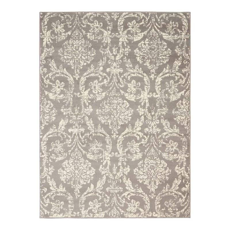 Nourison Jubilant Trinity Rug, Grey, 8Ft Rnd