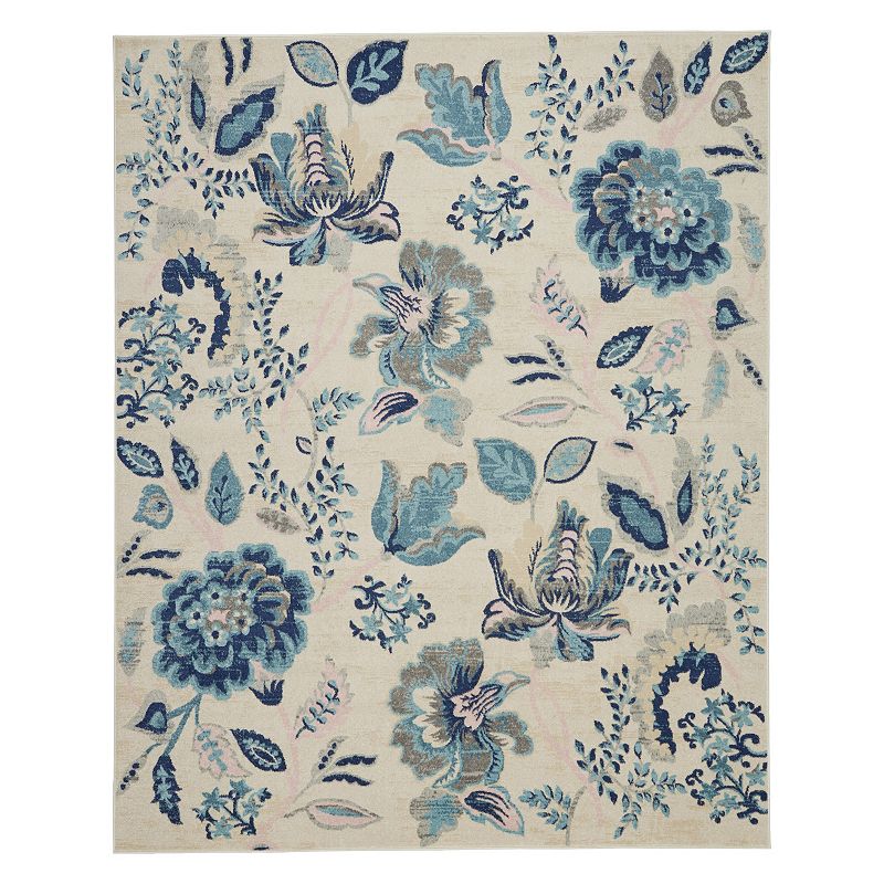 Nourison Tranquil Misha Rug, Multicolor, 6X9 Ft