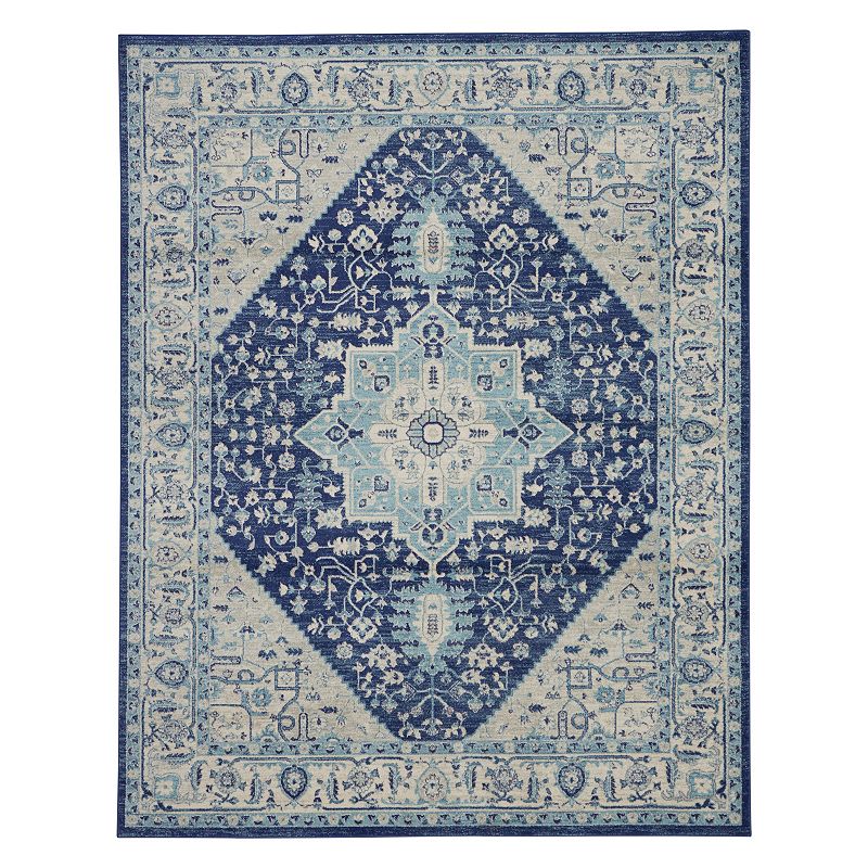 Nourison Tranquil Jewel Rug, Multicolor, 6X9 Ft