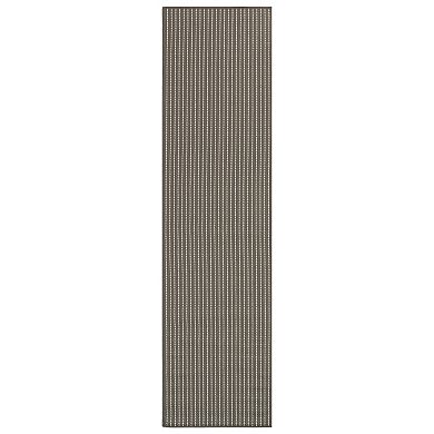 Liora Manne Carmel Textured Stripe Indoor Outdoor Rug