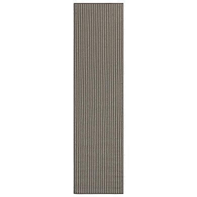 Liora Manne Carmel Textured Stripe Indoor Outdoor Rug