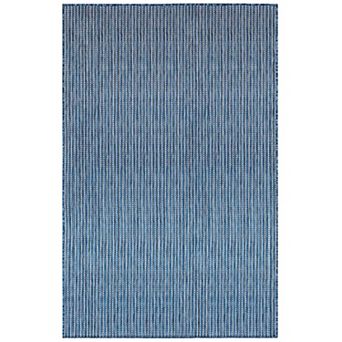 Liora Manne Carmel Textured Stripe Indoor Outdoor Rug