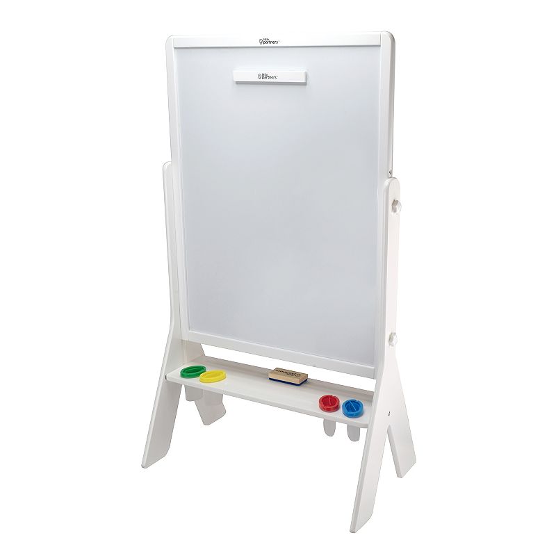 Little Partners Contempo 2 Sided Art Easel, Multicolor