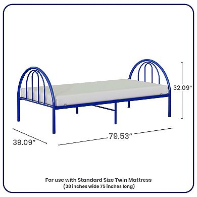 BK Furniture Brooklyn Metal Twin Bed