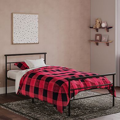 BK Furniture Seattle Metal Twin Bed Frame