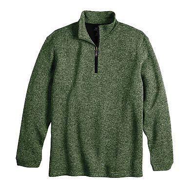 Men's Haggar Quarter-Zip Sweater Fleece Pullover