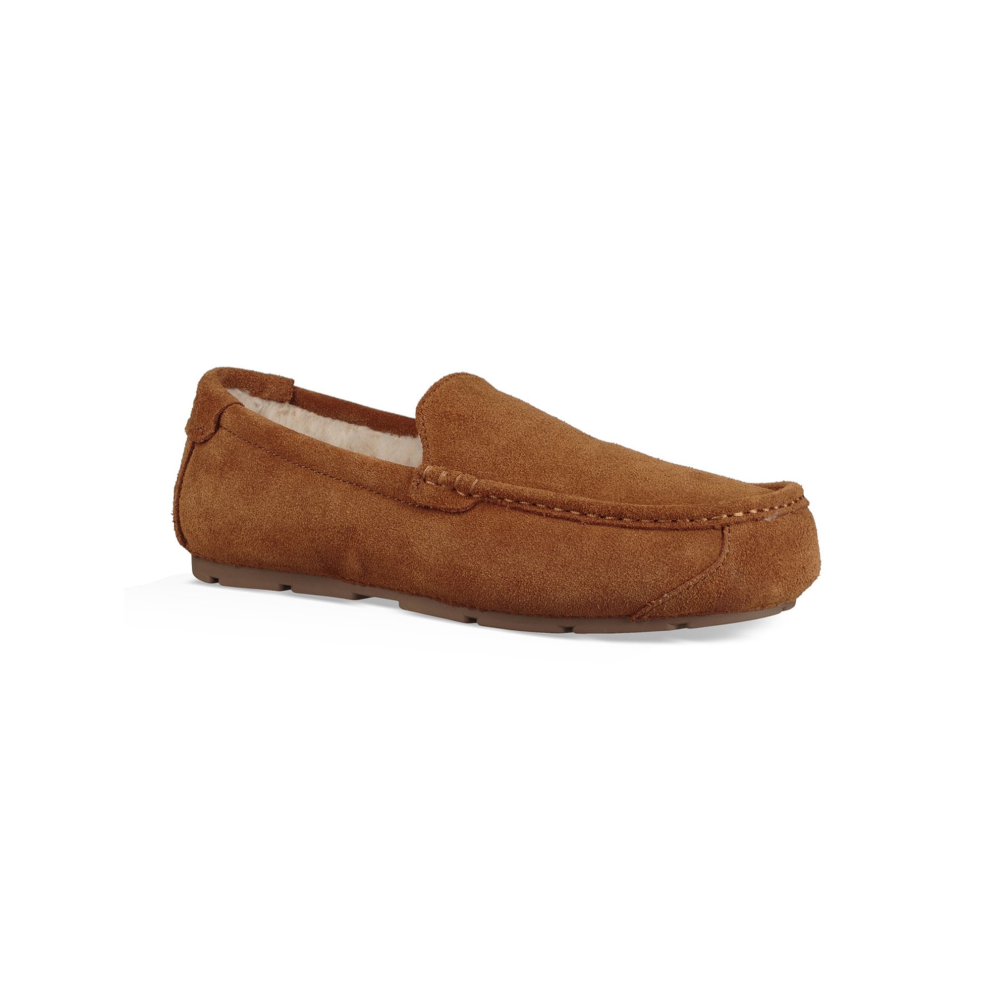Koolaburra by UGG Tipton Mens Suede Slippers, Size: 7, Chesnut