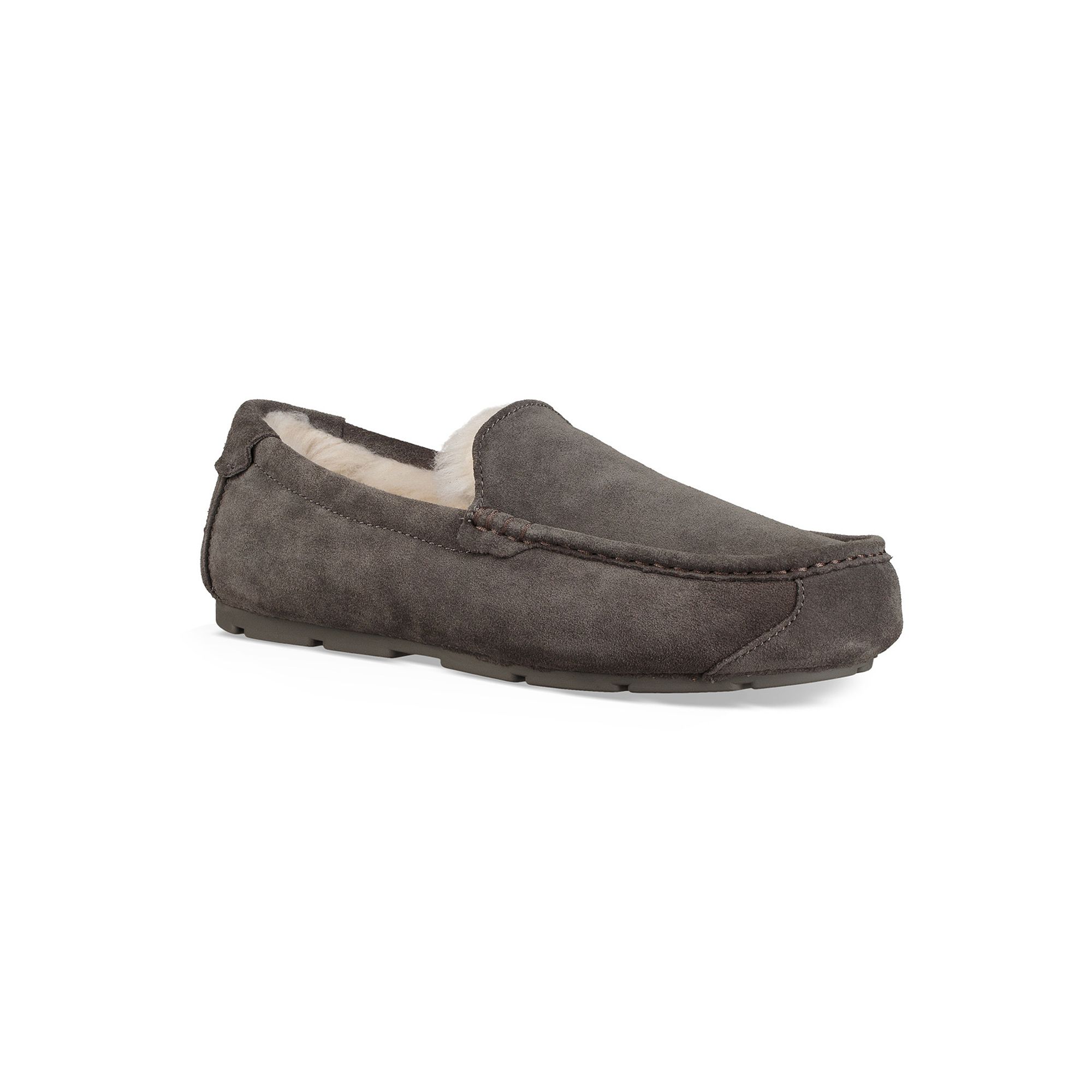 Koolaburra by UGG Tipton Mens Suede Slippers, Size: 8, Grey Gray
