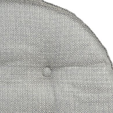 The Gripper Twillo Tufted Bar Stool Chair Pad 2-pk.