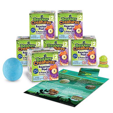 Learning Resources Beaker Creatures Series 2 Reactor Pods (6-pack)