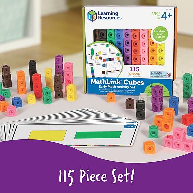 Learning Resources MathLink Cubes Early Math Activity Set